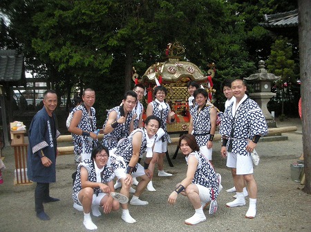 平成23年 御厨神社にて!ゲストまっつん