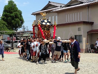 八雲神社みこし