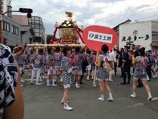 平成25年 本日渡御
