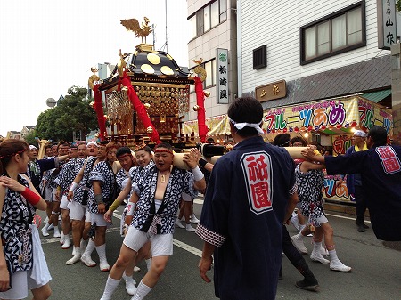 平成25年 本日渡御