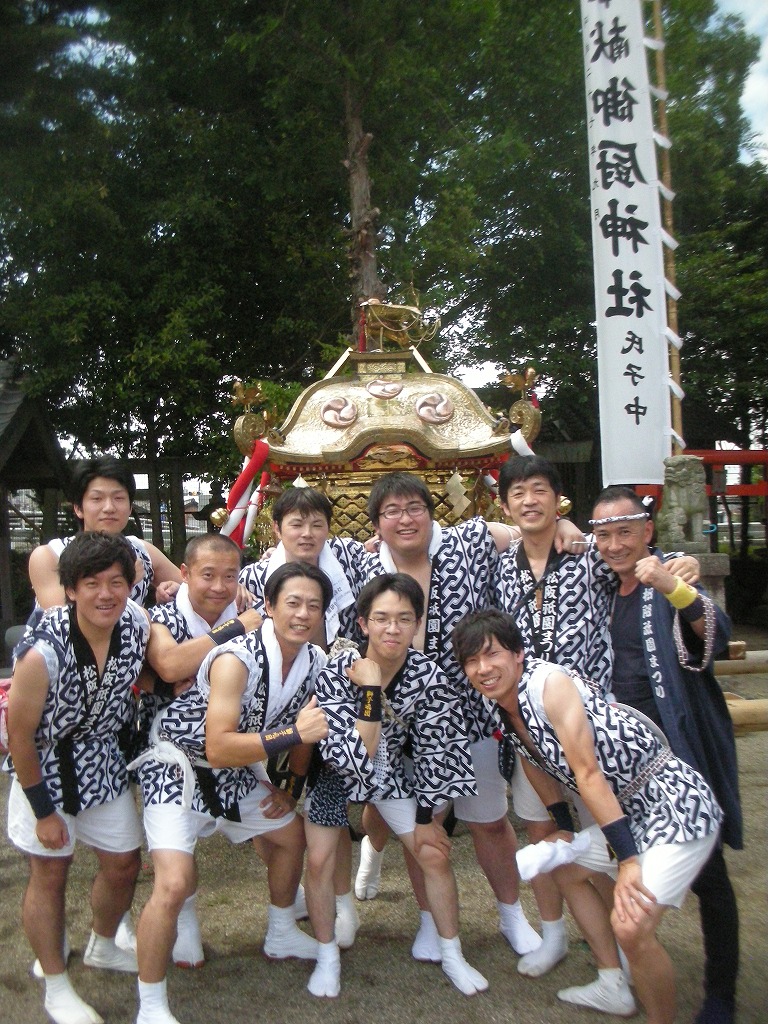 平成27年 御厨神社にて!