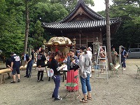 平成27年　御厨神社　みこし洗い