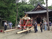 平成27年　御厨神社　みこし洗い