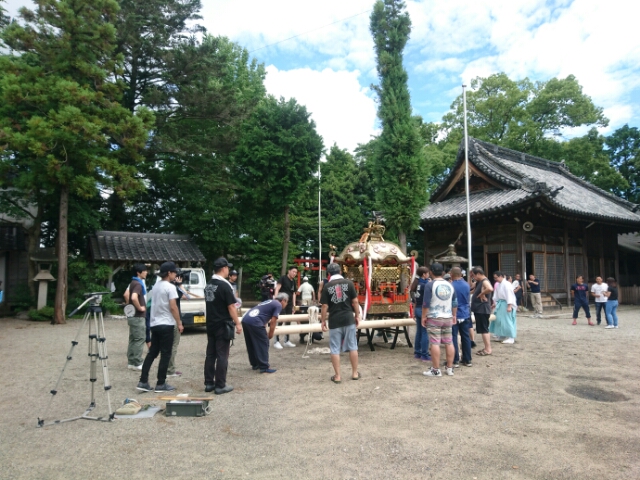 平成30年　みこし洗い