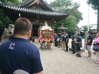 平成30年　みこし洗い