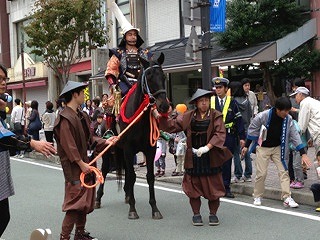 氏郷まつり　武者行列